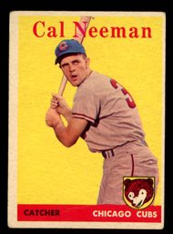 1958 TOPPS BASEBALL CAL NEEMAN