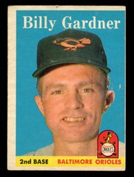 1958 TOPPS BASEBALL BILLY GARNDER