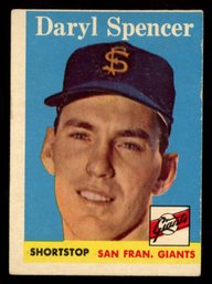 1958 TOPPS BASEBALL DARYL SPENCER