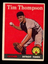 1958 TOPPS BASEBALL TIM THOMPSON