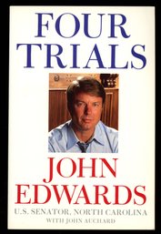 JOHN EDWARDS SIGN BOOK 'FOUR TRIALS'