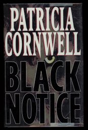 PATRICIA CORNWELL SIGNED BOOK 'BLACK NOTICE'