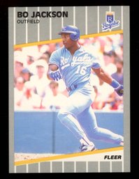 1989 FLEER BO JACKSON ROOKIE