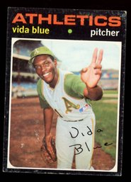 1971 TOPPS VIDA BLUE