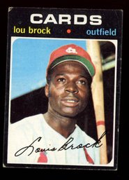 1971 TOPPS LOU BROCK