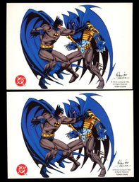 Batman Knightsend Promo Checklist Postcard 1994