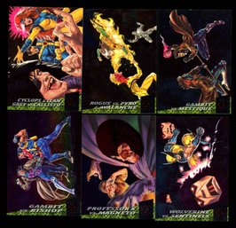 1994 Fleer Ultra X-Men Greatest Battles 6 Card Subset