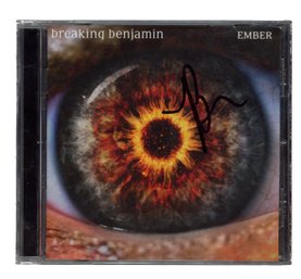 BREAKING BENJAMIN SIGNED EMBER CD COVER