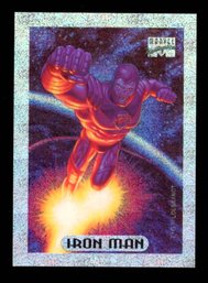 1994 Marvel Masterpieces - IRON MAN Silver Holofoil