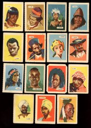 1945-47 Kellogg's All-Wheat SERIES 1 PEOPLE OF THE WORLD COMPLETE SET 15/15