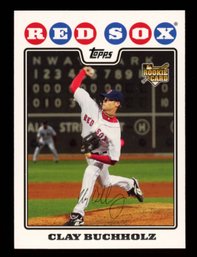 2008 TOPPS CLAY BUCHHOLZ ROOKIE