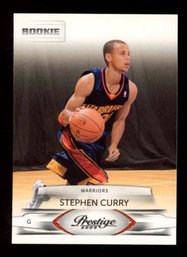 2009 PRESTIGE STEPHEN CURRY ROOKIE CARD