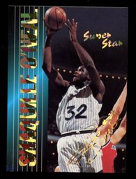 SHAQUILLE O'NEAL GOLD PROMO CARD