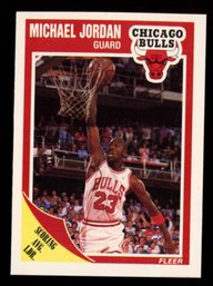 MICHAEL JORDAN 1989 FLEER