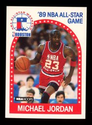 MICHAEL JORDAN 1989 NBA HOOPS ALL-STAR