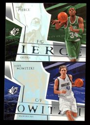 2003 SPX BASKETBALL PAUL PIERCE & DIRK NOWITZKI