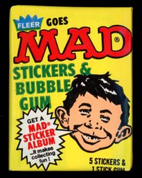 1983 Fleer MAD Trading Card Pack FACTORY SEALED