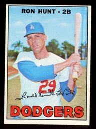 1967 Topps Baseball Ron Hunt