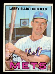 1967 Topps Baseball Larry Elliot