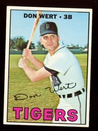 1967 Topps Baseball Don Wert