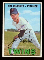 1967 Topps Baseball JIM MERRITT