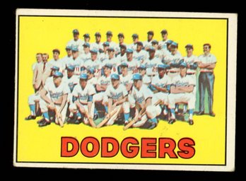 1967 Topps Baseball DODGERS TC