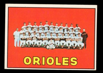 1967 Topps Baseball ORIOLES TC
