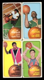 1970 Topps Basketball Lot