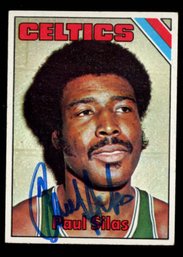 Paul Silas Autographed 1975 Topps