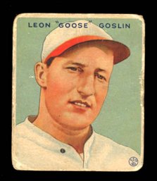1933 GOUDEY LEON 'GOOSE' GOSLIN