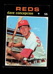 1971 TOPPS DAVE CONCEPTION ROOKIE CARD