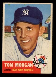 1953 TOPPS #132 TOM MORGAN
