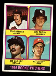 1976 TOPPS ROOKIE PITCHERS RON GUIDRY ROOKIE