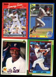 SAMMY SOSA ROOKIE CARD LOT