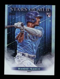 WANDER FRANCO STARS OF MLB ROOKIE CARD