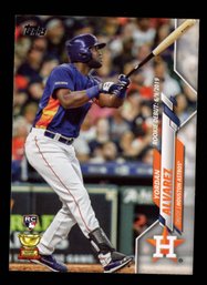 YORDAN ALVAREZ TOPPS ROOKIE CARD