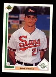 MIKE MUSSINA ROOKIE CARD