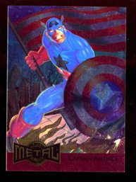 1995 Marvel Metal Blaster Limited Edition Captain America