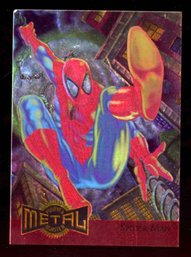 1995 Marvel Metal Blaster Limited Edition Spider-man