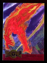 1995 Marvel Metal Blaster Limited Edition Human Torch