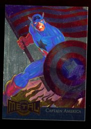 1995 Marvel Metal Gold Blaster Limited Edition Captain America