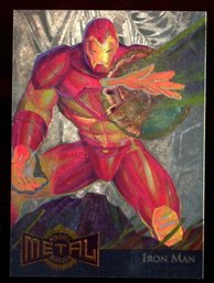 1995 Marvel Metal Gold Blaster Limited Edition Iron-man