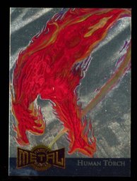 1995 Marvel Metal Gold Blaster Limited Edition Human Torch