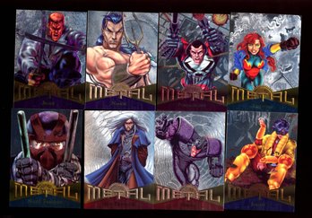1995 Marvel METAL Power Grid Lot