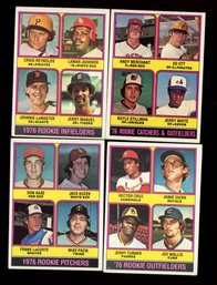 1976 TOPPS ROOKIE LOT