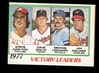 1977 TOPPS VICTORY LEADERS