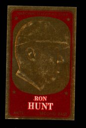 1965 Topps Embossed #35 Ron Hunt Mets