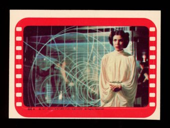 1977 STAR WARS STICKER Princess Leia