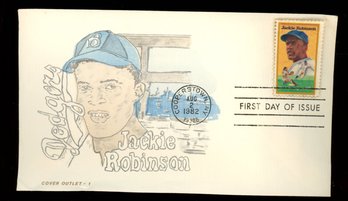 JACKIE ROBINSON 1982 FIRST DAY ISSUE ENVELOPE