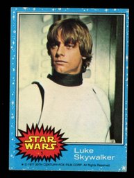 LUKE SKYWALKER ROOKIE #1 1977 STAR WARS Topps